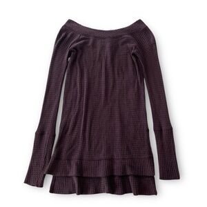 Free People Kate Thermal Off Shoulder Top